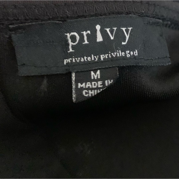 Privy Dress Black Cutout w Gold Sequins Sz M Medium Formal Dress - Picture 7 of 7